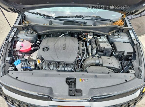 5XYK6CDF8TG339496 2026 KIA SPORTAGE Black Engine compartment view