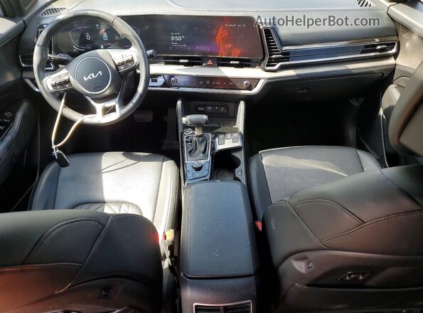 5XYK6CDF9RG149182 2024 KIA SPORTAGE Gray Widok deski rozdzielczej