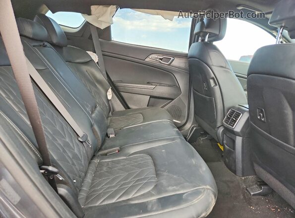 5XYK6CDF9RG154401 2024 KIA SPORTAGE Black Rear seats view