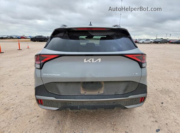 5XYK6CDF9RG156701 2024 KIA SPORTAGE Gray უკანა ხედი