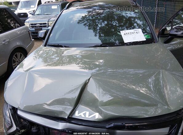 5XYK6CDF9RG164989 2024 KIA SPORTAGE Green Հետևի տեսք