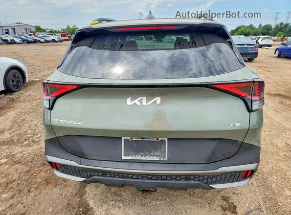 5XYK6CDFXRG214699 2024 KIA SPORTAGE Green Vista trasera