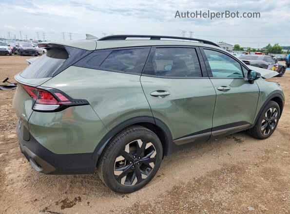 5XYK6CDFXRG214699 2024 KIA SPORTAGE Green Trasero derecho