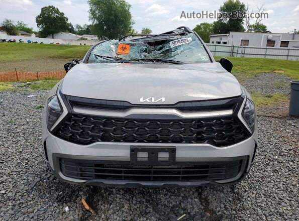 5XYK6CDFXRG223287 2024 KIA SPORTAGE Серый Вид спереди