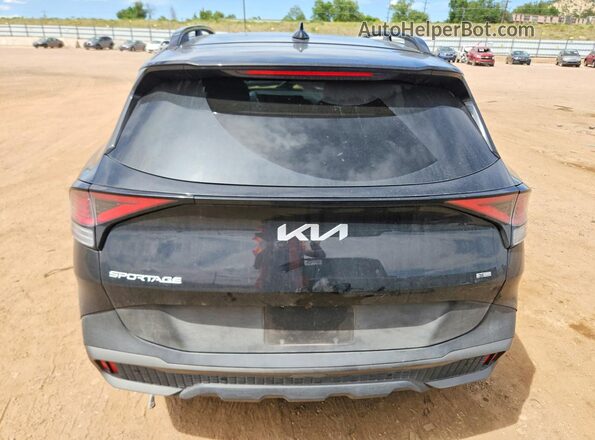 5XYK6CDFXRG233995 2024 KIA SPORTAGE Black Հետևի տեսք