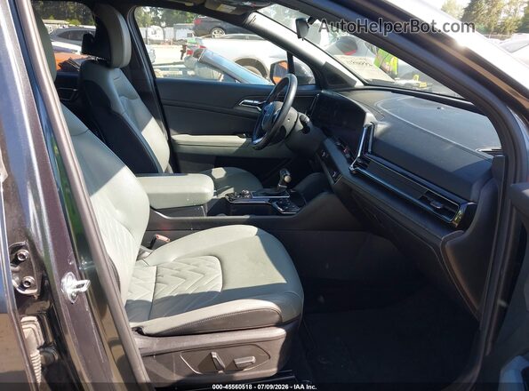 5XYK7CAF1PG069454 2023 KIA SPORTAGE Black Вид салону спереду