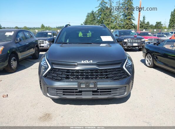 5XYK7CAF1PG069454 2023 KIA SPORTAGE Black Вид задньої частини салону