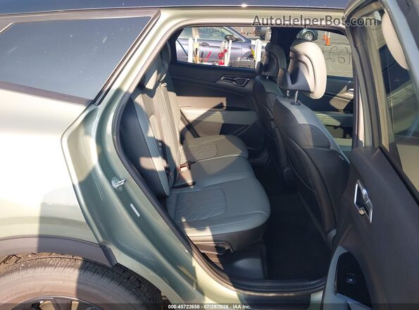 5XYK7CAF1PG107328 2023 KIA SPORTAGE Зеленый Вид наклейки с VIN-кодом