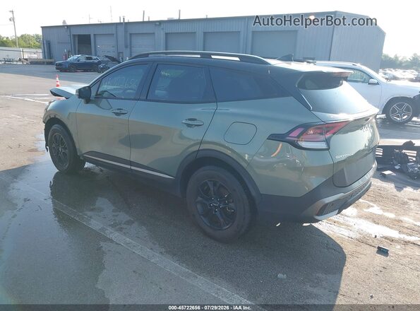 5XYK7CAF1PG107328 2023 KIA SPORTAGE Зеленый Задняя левая четверть