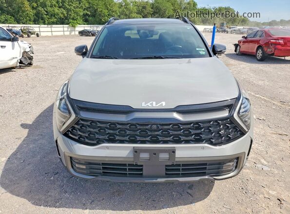 5XYK7CAF2PG016262 2023 KIA SPORTAGE Gray წინა ხედი