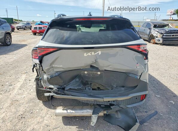 5XYK7CAF2PG016262 2023 KIA SPORTAGE Gray უკანა ხედი