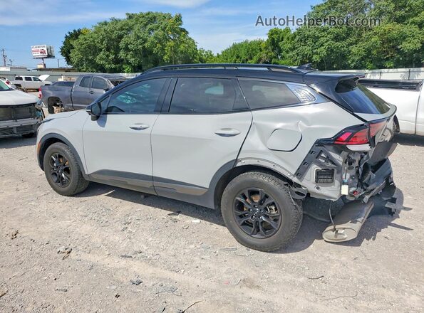 5XYK7CAF2PG016262 2023 KIA SPORTAGE Gray უკანა მარცხენა