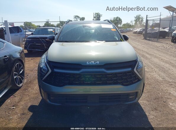 5XYK7CAF4PG058612 2023 KIA SPORTAGE Green Vista del cuadro de instrumentos