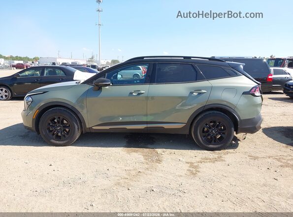 5XYK7CAF4PG058612 2023 KIA SPORTAGE Green Vista interior de 360 grados