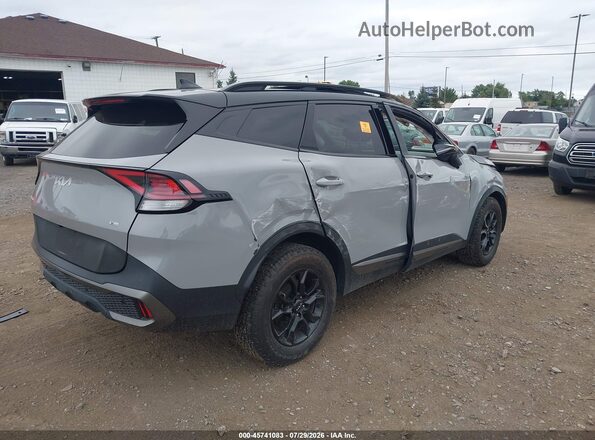5XYK7CAFXPG089783 2023 KIA SPORTAGE Серый Задняя правая четверть