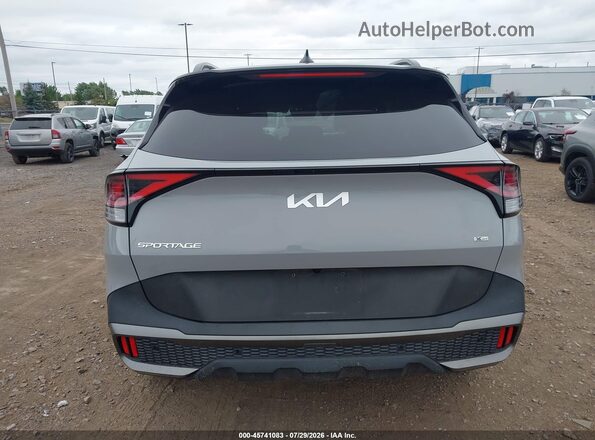 5XYK7CAFXPG089783 2023 KIA SPORTAGE Серый 