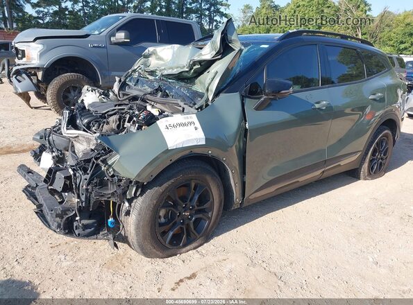 5XYK7CDF0RG162061 2024 KIA SPORTAGE Green Front left