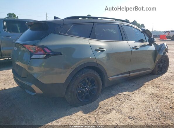5XYK7CDF0RG162061 2024 KIA SPORTAGE Green Rear right