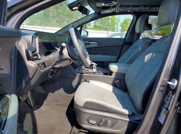 5XYK7CDF0RG190331 2024 KIA SPORTAGE Gray წინა სალონის ხედი