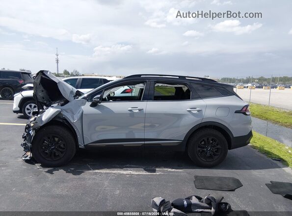 5XYK7CDF4RG144663 2024 KIA SPORTAGE Gray Սալոնի 360 աստիճան տեսք