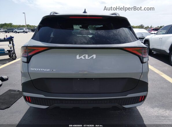 5XYK7CDF4RG144663 2024 KIA SPORTAGE Gray 