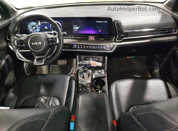 5XYK7CDF5RG175713 2024 KIA SPORTAGE Белый Вид панели приборов