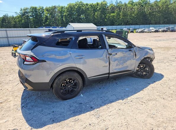 5XYK7CDF8RG171638 2024 KIA SPORTAGE Gray Trasero derecho