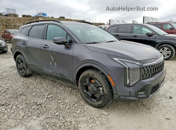 5XYK7CDF8TG332142 2026 KIA SPORTAGE Gray Передня права чверть