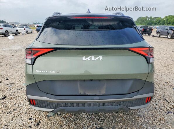 5XYK7CDF9RG179893 2024 KIA SPORTAGE Green უკანა ხედი