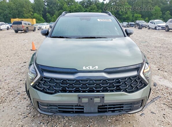 5XYK7CDF9RG179893 2024 KIA SPORTAGE Green წინა ხედი