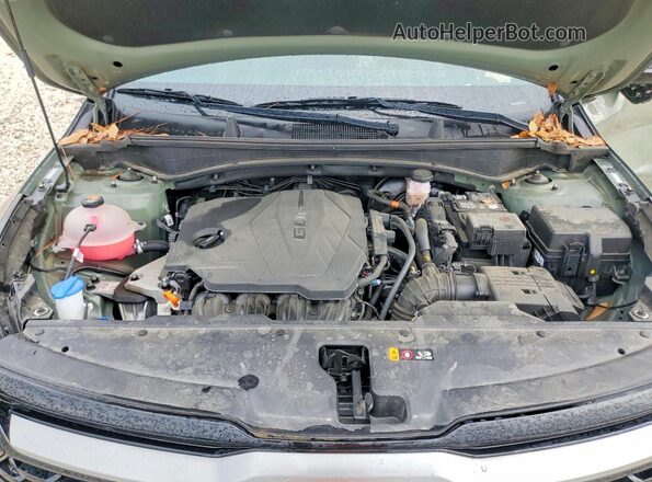 5XYK7CDF9RG179893 2024 KIA SPORTAGE Green ძრავის განყოფილების ხედი