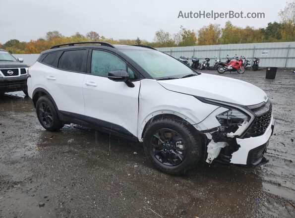 5XYK7CDFXSG324896 2025 KIA SPORTAGE Белый Передняя правая четверть