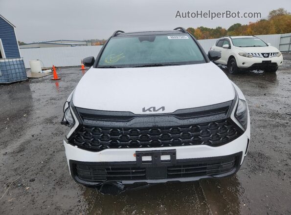 5XYK7CDFXSG324896 2025 KIA SPORTAGE Белый Вид спереди