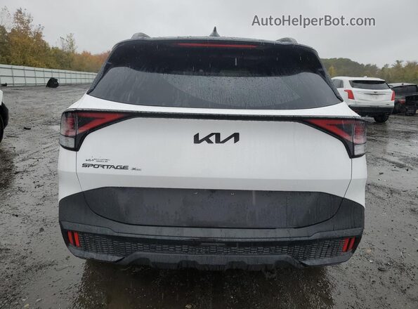 5XYK7CDFXSG324896 2025 KIA SPORTAGE Белый Вид сзади