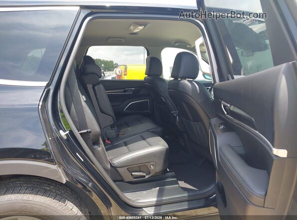 5XYP24GC4PG328722 2023 KIA TELLURIDE Black VIN კოდის სტიკერის ხედი