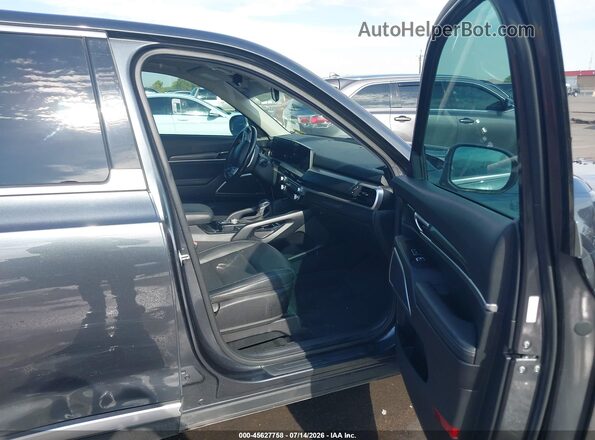5XYP24GC6PG334120 2023 KIA TELLURIDE Gray Vista interior delantera