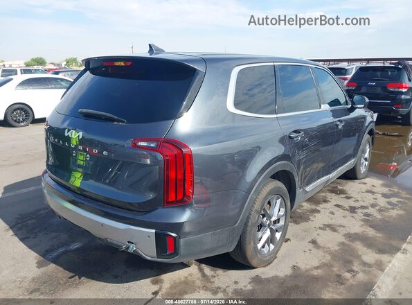 5XYP24GC6PG334120 2023 KIA TELLURIDE Gray Trasero derecho