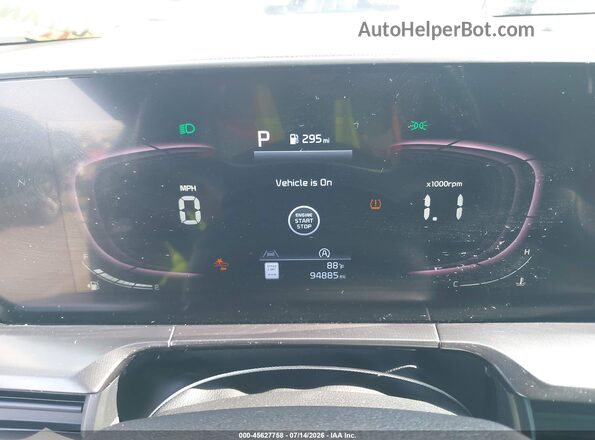 5XYP24GC6PG334120 2023 KIA TELLURIDE Gray Vista de los asientos traseros