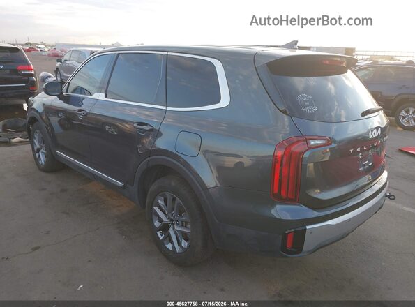 5XYP24GC6PG334120 2023 KIA TELLURIDE Gray Trasero izquierdo