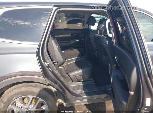 5XYP24GC6PG334120 2023 KIA TELLURIDE Gray Vista de la etiqueta del VIN