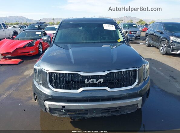 5XYP24GC6PG334120 2023 KIA TELLURIDE Gray Vista del cuadro de instrumentos