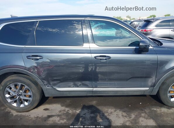 5XYP24GC6PG334120 2023 KIA TELLURIDE Gray Vista interior trasera