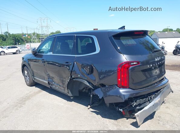 5XYP24GC7SG641174 2025 KIA TELLURIDE Black Задня ліва чверть
