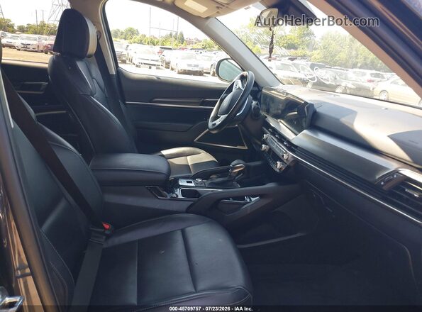 5XYP24GC7SG641174 2025 KIA TELLURIDE Black Вид салону спереду