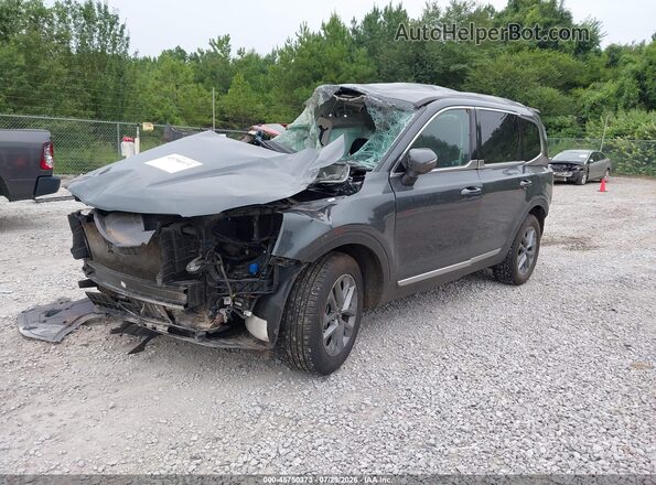 5XYP24GC8RG450454 2024 KIA TELLURIDE Gray Front left