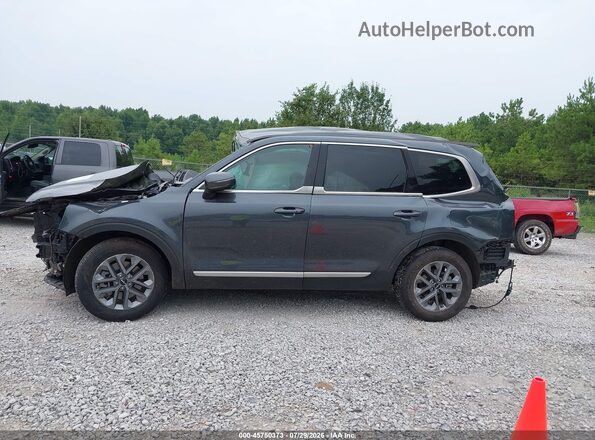 5XYP24GC8RG450454 2024 KIA TELLURIDE Gray Rear interior view