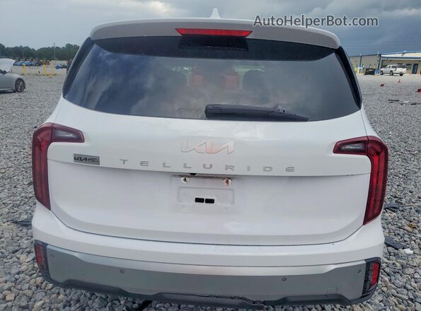 5XYP24GCXPG357853 2023 KIA TELLURIDE White Vista trasera