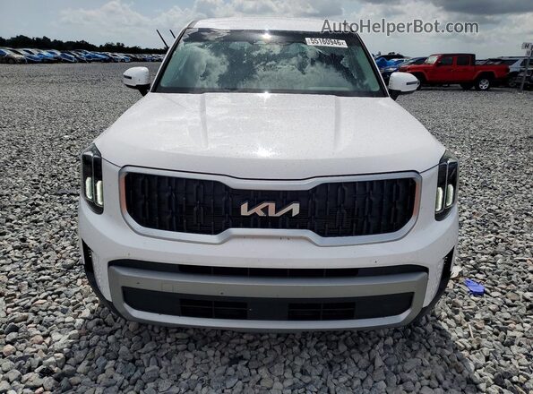 5XYP24GCXPG357853 2023 KIA TELLURIDE White Vista frontal