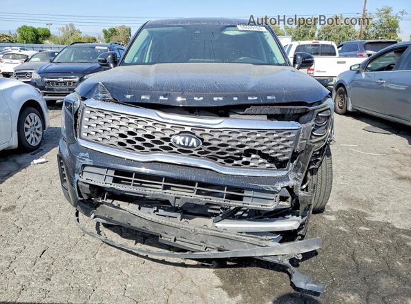 5XYP24HC0MG110724 2021 KIA TELLURIDE Black Вид спереду