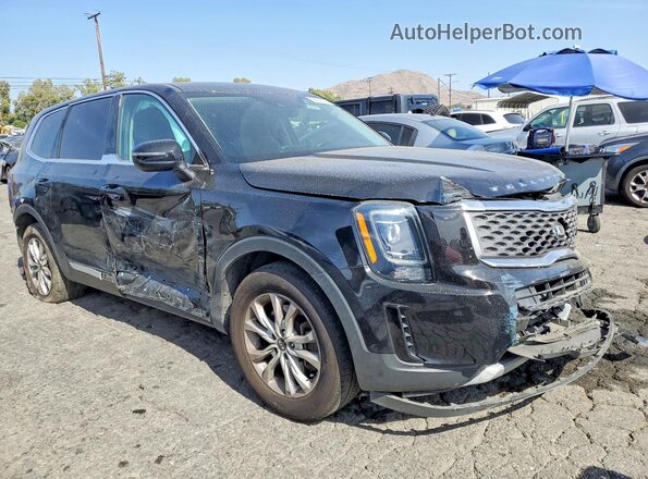 5XYP24HC0MG110724 2021 KIA TELLURIDE Black Передня права чверть